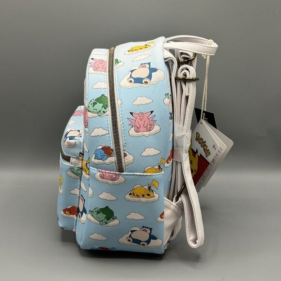 Loungefly Pokemon Sleeping Characters Mini Backpack NEW main image 5